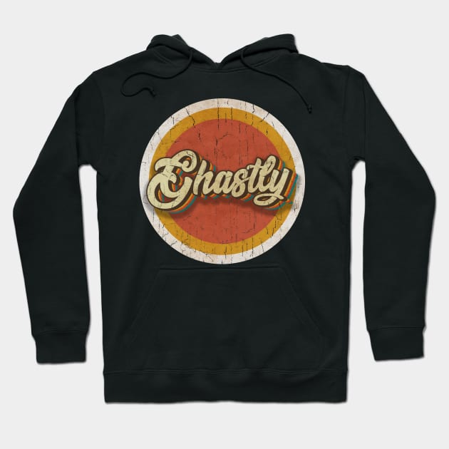 circle vintage Ghastly Hoodie by KewanAlasStore